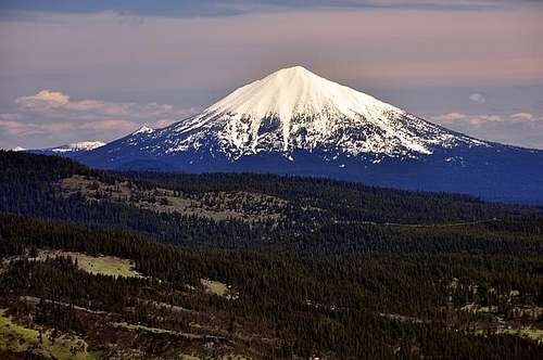 Mount McLoughlin from the summit