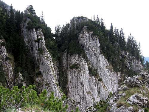 Cliffs from Padina Popii