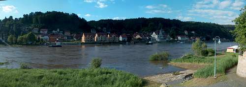 The Elbe in Pötzscha