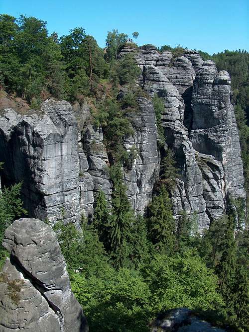 View from Bastei 