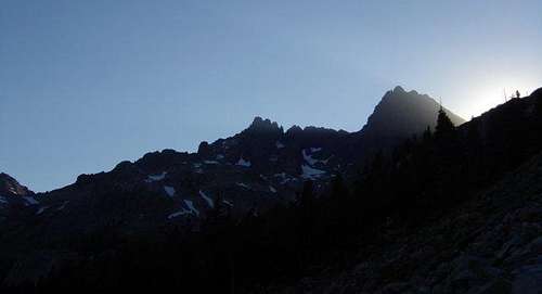 Mount Ritter at Sunset, July...