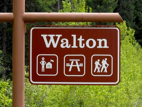 Walton Ranger Station Trailhead