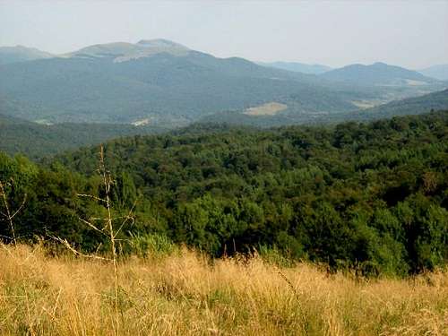 View from the ridge of Wielka Rawka