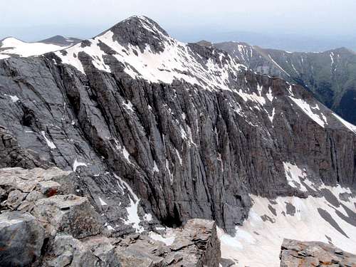 Skolio Seen From Mytikas