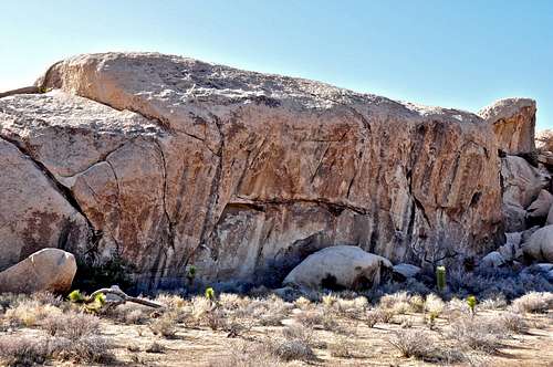 East Face of Peyote Cracks/John Bachar Toprope Wall