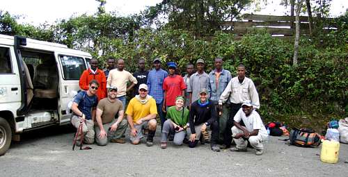Our Guides and Porters for Kilimanjaro