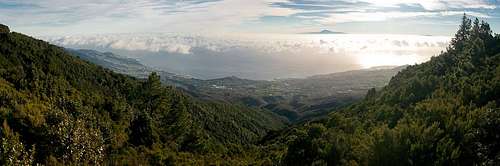 La Palma's east coast