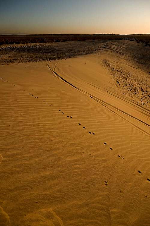 Devil's slide Sand Dune, Ocotillo Wells 