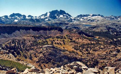 Ritter Range from Carson Peak
