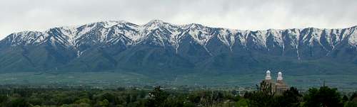 Wellsville's from near mouth of Logan Canyon