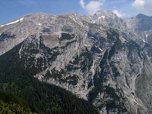 Kleiner (2637 m) and Großer...