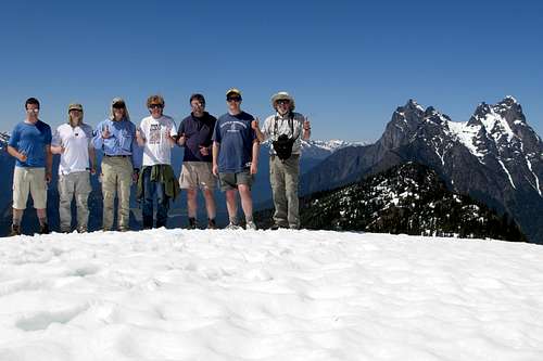Group Pose On Desolation Summit