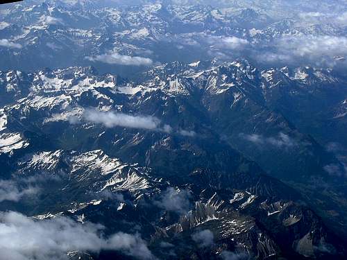 Austrian and Swiss Alps
