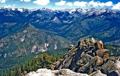 Monarch Divide from Lookout Peak
