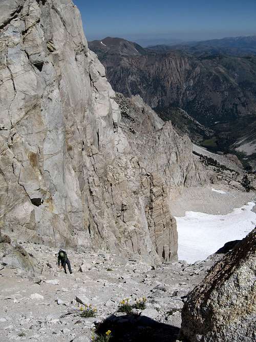 Top of East Couloir