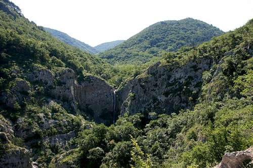 Val Rosandra Waterfall