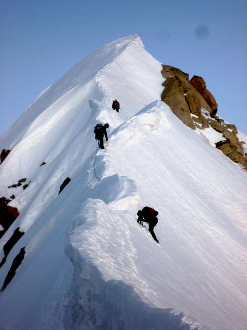 Aiguille Verte summit (4122m)