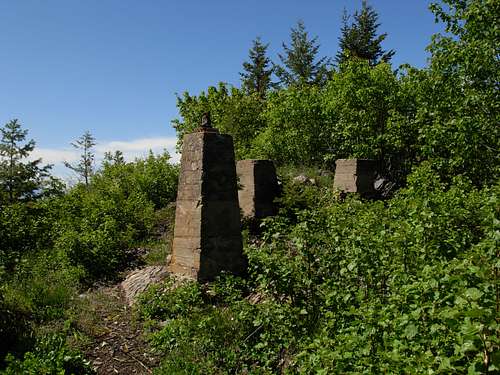 Yaak Mountain Lookout Remains