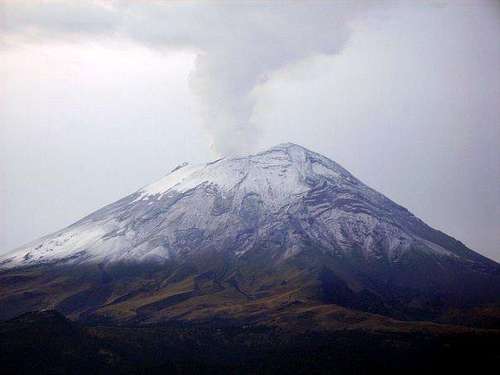 Popocatepetl Erupting