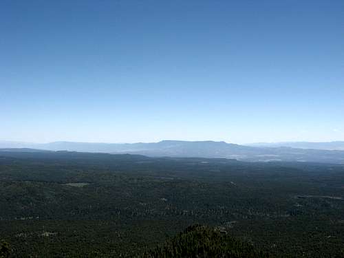 Mingus Mt, Woodchute Mt, and the upper Verde Valley