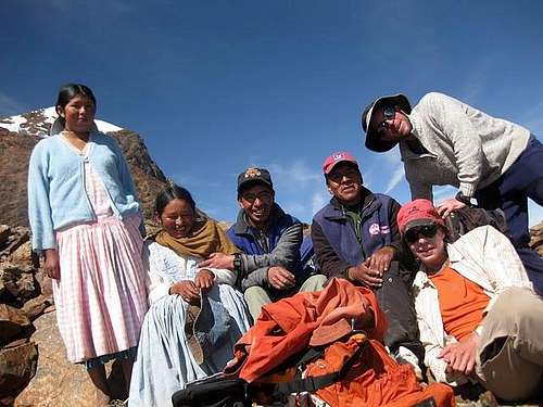 Our Group on Illimani