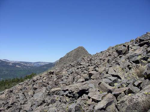 Back side of Pickett Peak