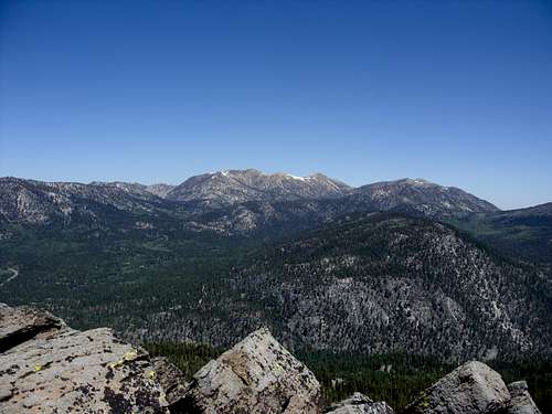 Freel Peak massif from Pickett Peak