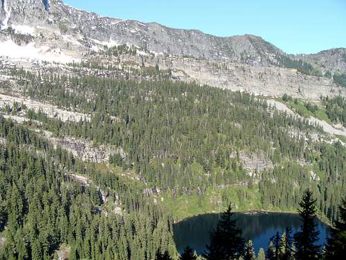 Ridge above St. Paul Lake