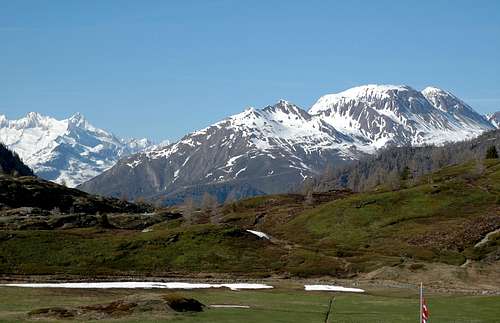 View from Simplon pass