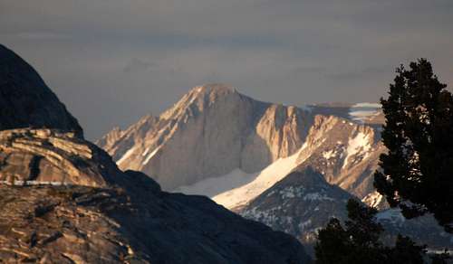 The SW Face of Mt Conness