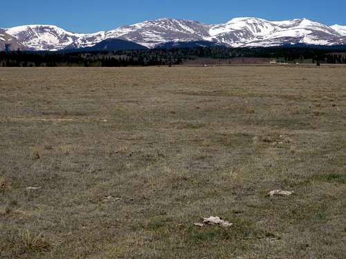 Across South Park to Mosquito Range