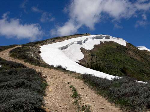 Providence Peak's South Ridge