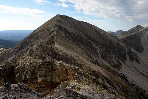 Northwest ridge of North Truchas Peak