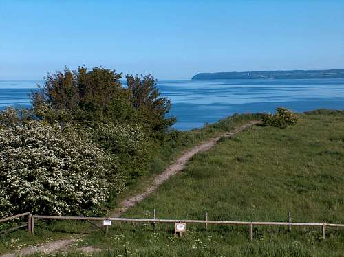East view from Cape Arkona