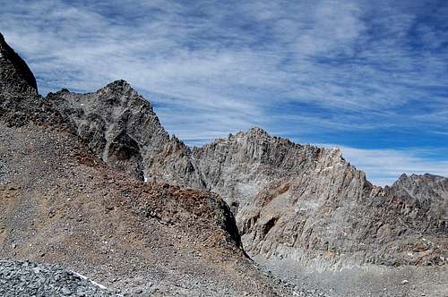 The E Ridge of Mt Agassiz