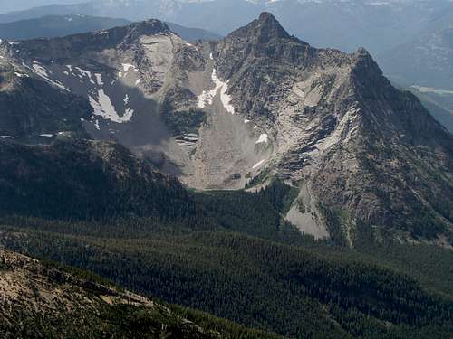 Big And Little Ibex Peaks