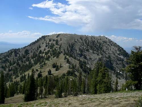 Flat Top from Mt. Jardine