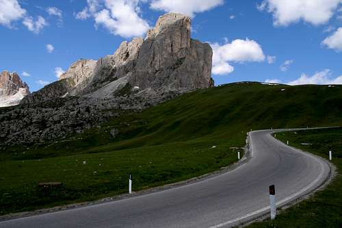 From Passo Giau