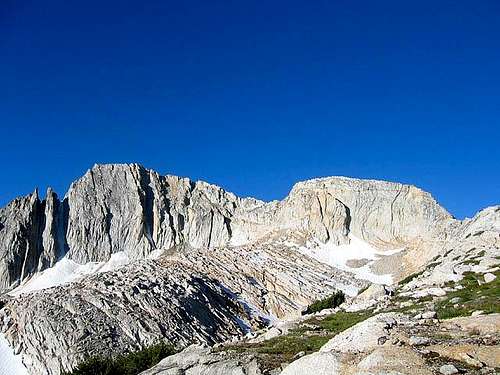 NW Ridge of North Peak as...