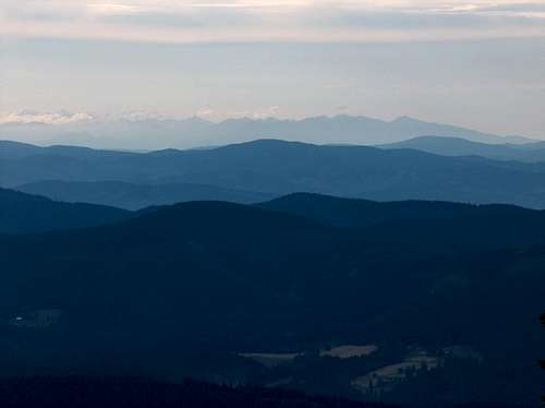 The Tatras in the distance