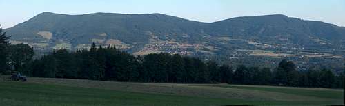 Panorama from Lysá hora