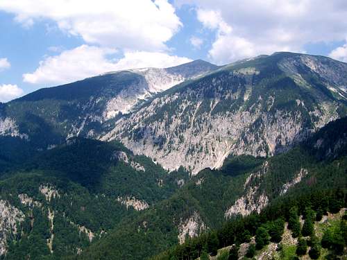 The view of Schneeberg from south