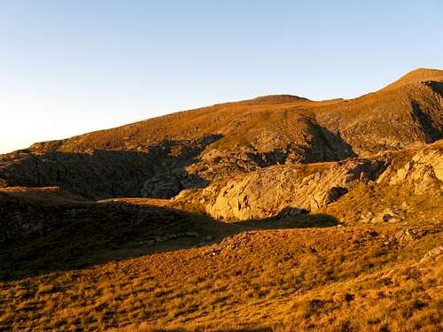 sunlight in the mountains is richer in blue, violet and ultraviolet rays