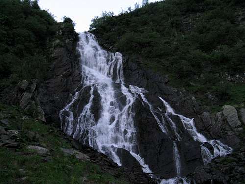 Bâlea waterfall