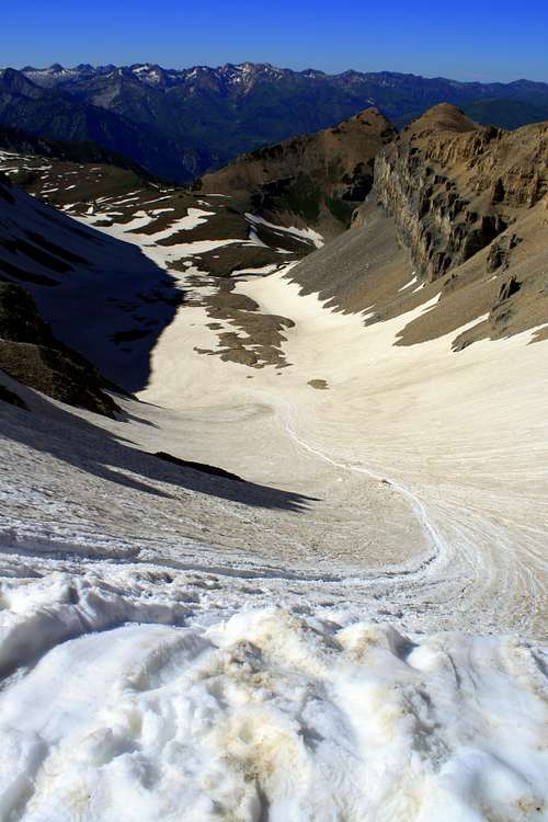 The Glacier on Mount Timpanogos