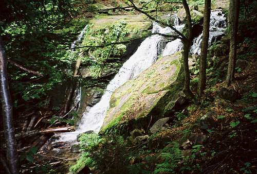 Voievodyn waterfall