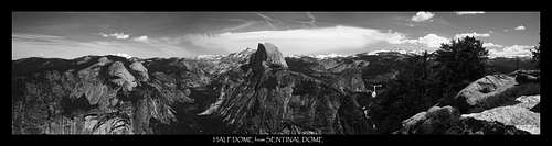 View from Sentinal Dome Panorama