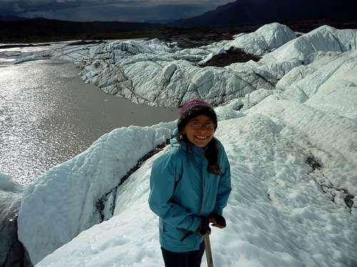 Matanuska Glacier Smile