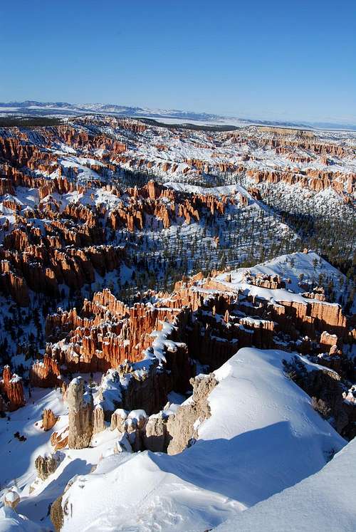 Bryce Canyon In Winter