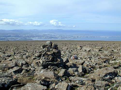 Summit plateau